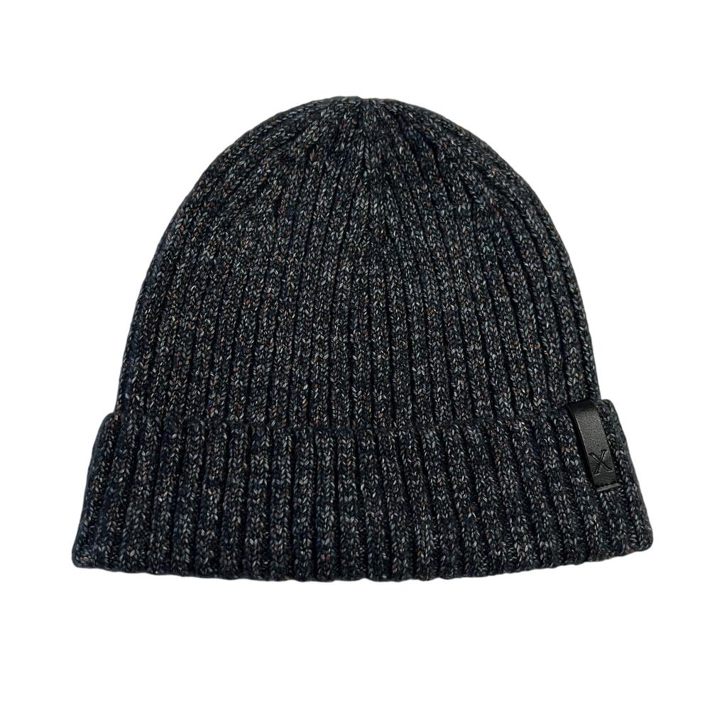 Express Ribbed Knit Beanie Size O/S Streetwear Multicolor Cozy Winter Cabincore